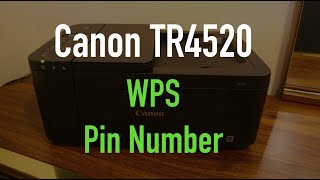 Canon Pixma TR7620a WPS Setup Connect To Router WPS Push button method [upl. by Ennovahs263]