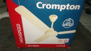 Crompton Greaves Ceiling fan in UnboxingCromptonMehtaElectronics [upl. by Megargee562]