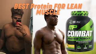 MusclePharm Combat Protein Powder  COOKIES N CREAM Review AWESOME FLAVOR [upl. by Raf]