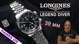 Ecco il nuovo Longines Legend Diver da 39 mm [upl. by Aenert]