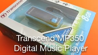 Transcend MP350 8 GB Digital Music Player [upl. by Rae]