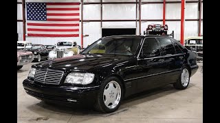 1999 Mercedes Benz S600 Black [upl. by Belak525]