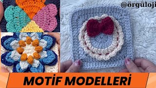 🏵️🌸 Motif Modelleri 🌸🏵️örgüfikirleri crochet örgü shortvideo motif viralvideo keşfet [upl. by Yrffej]