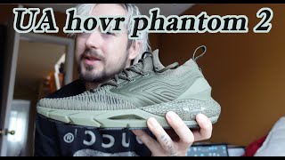 UA hovr phantom 2 under armour sneaker review [upl. by Estele8]