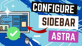 How to Enable Sidebar for a Page in Astra [upl. by Gnilrad403]