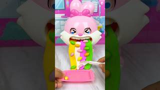 Satisfying With Unboxing Rabbit And Cleaning Teeth Dental Set Toys ASMR Videos [upl. by Romito]