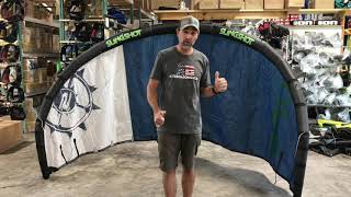 Slingshot Kites UFO V1 No Strut Kite  Review by Kiteboardingcom [upl. by Vyner]