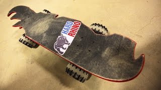 THE RHINO SKATEBOARD  YOU MAKE IT WE SKATE IT EP 64 [upl. by Altman]