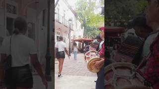 👀 HER Walk is EYE Catching zona colonial Santo Domingo Dominican republic [upl. by Hy]