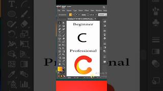 C logo art tutorial illustration shortsviral shortsfeed shortsvideo shorts short logo [upl. by Airrej784]