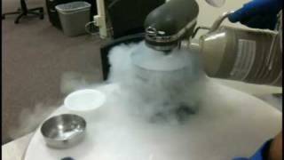 How To Liquid Nitrogen Ice Cream part 2 [upl. by Moreland]