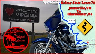 Riding Virginia State Route 70 from Jonesville Va to Blackwater Va [upl. by Wakerly]