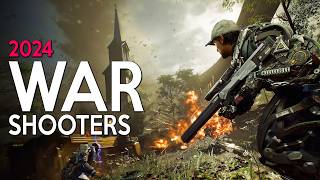 TOP 15 MOST INSANE War Shooter Games coming out in 2024 and 2025 [upl. by Carlie230]