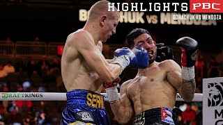 Bohachuk vs Mendoza HIGHLIGHTS March 30 2024  PBC on Prime [upl. by Ecyarg975]