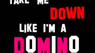 JESSIE J  DOMINO lyrics [upl. by Letnuahs896]