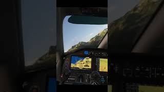 Landing a Daher TBM 930 at courchevel altiport [upl. by Sochor141]