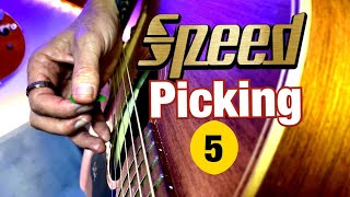 Speed Picking 5  Easy Palm Muting Lesson with Mark TheGuitarGuy [upl. by Akerue]