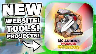 THE MC ADDONS MANAGER DEVS HAVE BEEN BUSY New Website Tools Projects and More All the News [upl. by Zehc47]