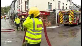 VIRGIN MEDIA NEWS  GAA PITCH UNDERWATER amp MAJOR FLOODING IN BANTRY WEST CORK  IRELAND [upl. by Acus]