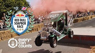 THRILLS amp SPILLS  Our Epic Run at the Red Bull Soapbox Race 2024 [upl. by Aicirpac]