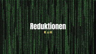 Reduktionen  Berechenbarkeit 8  Simplexity [upl. by Yednarb]