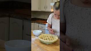 Making an Apple Pie  Soooo Easy [upl. by Breech]