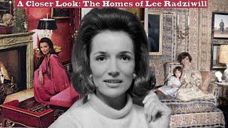 A Closer Look The Homes of Lee Radziwill  Cultured Elegance [upl. by Tierell]