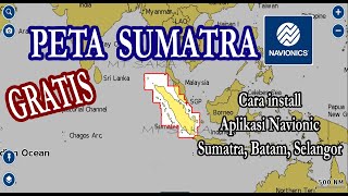 Navionic Sumatra BoatingHD AsiaAfrica chart map indonesia [upl. by Ellicul]