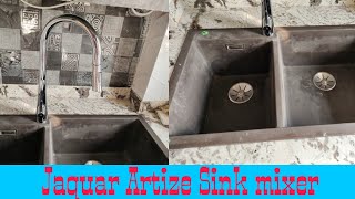 Jaquar Artize Sink Mixer Installation kaisa kare  Rahaman Sanitation [upl. by Novhaj]