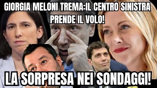 Giorgia Meloni trema il centrosinistra prende il volo la sorpresa nei sondaggi [upl. by Rolf22]