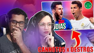 REACT EM CASAL  ♫ CANHOTOS x DESTROS  Paródia MC Brinquedo  Roça Roça 2 [upl. by Morie731]