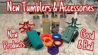 Tumbler Accessories for Epoxy and Sublimation Do you need these  Product Review [upl. by Adniroc515]