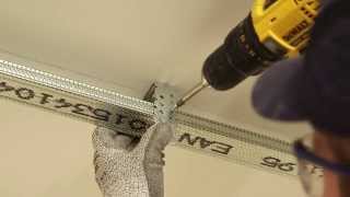 How to install GypLyner UNIVERSAL ceiling lining RMFY  British Gypsum [upl. by Birk]