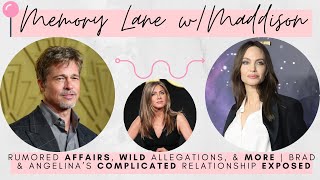 Brad Pitt amp Angelina Jolies COMPLICATED relationship REVEALED  alleged AFFAIRS  more  ML📍👀 [upl. by Mortimer87]