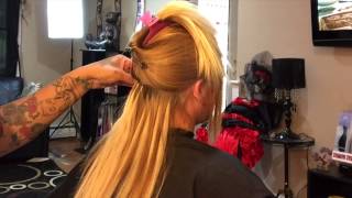 TUTORIAL How To Apply Keratin Fusion Extensions [upl. by Dessma]