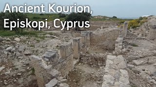 Ancient Kourion Episkopi Cyprus walking video March 2019 [upl. by Eniawed263]