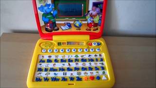 Preschool Phonics junior learner toy laptop computer TO LEARN ENGLISH [upl. by Nortal]