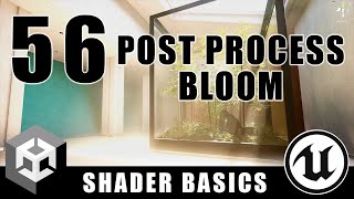 Bloom amp Glow Post Process Effect  Shader Graph Basics  Episode 56 [upl. by Aicelf]