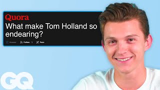 Tom Holland Replies to Fans on the Internet  Actually Me  GQ [upl. by Helli]