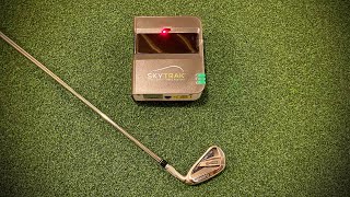 Golf Simulator Build Skytrak Golf Launch Monitor Unbox Quick Setup amp Initial Review [upl. by Ahsinaj]