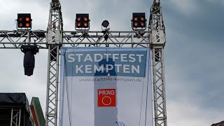 Stadtfest Kempten Allgäu 2024 Teil1 von 2 [upl. by Lewie]