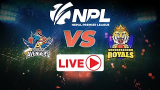 NPL LIVE Pokhara Avengers vs Sudurpaschim RoyalsNepal Premier League 2024  TU Cricket Ground npl [upl. by Okoy195]