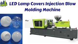 LED Lamp Cover Injection Blow Molding Machine IBM200S6R [upl. by Ultun948]