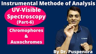 Part 6 Chromophores and Auxochromes in UVVisible Spectroscopy Dr Puspendra [upl. by Galloway488]