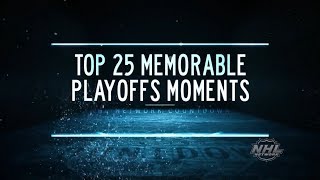 NHL Network Countdown Top 25 Memorable Playoff Moments [upl. by Adne]