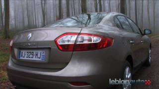 Test Renault Fluence  Essai 2010 Megane tricorps [upl. by Alphonso]