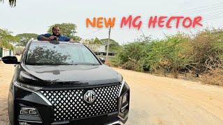 MG Hector Plus 2024 First Drive Walkaround Interior Exterior Review🔥 [upl. by Namzed]