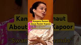 Kangana Ranaut speaking about Ranbir Kapoor in ITVAapKiAdalat IndiaTV  Kangana Ranaut Ranbir [upl. by Rebe]