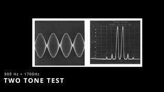 2 Tone Audio Signal For Testing The Linearity of SSB Transmitters [upl. by Nevag27]