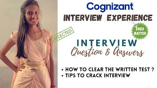 Cognizant latest interview Experience 2023  CTS interview  TR amp HR Interview questions  Genc [upl. by Brie349]